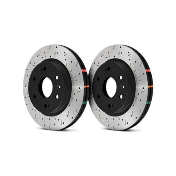 4000XS Drilled and Slotted Brake Rotor more details on - Image 2